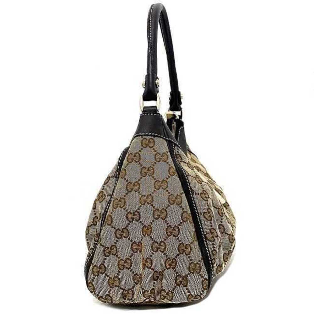 Gucci Hobo Brown Bag Shoulder Handbag Beige One Abbey Shoulder GG Shoulder